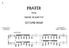 Prayer from Mose In Egitto - 2 Harps by John Thomas