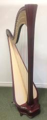 Salvi Daphne 47 EX Pedal Harp: Mahogany - in Stock -  P22474