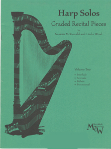 Harp Solos: Graded Recital Pieces Volume 2 - Susann Mcdonald And Linda Wood 