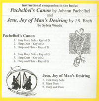 Instructional Companion to Pachelbel's Canon & Jesu, Joy of Man's Desiring CD - Sylvia Woods