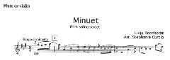 Minuet - Luigi Boccherini - Arr. Stephanie Curcio