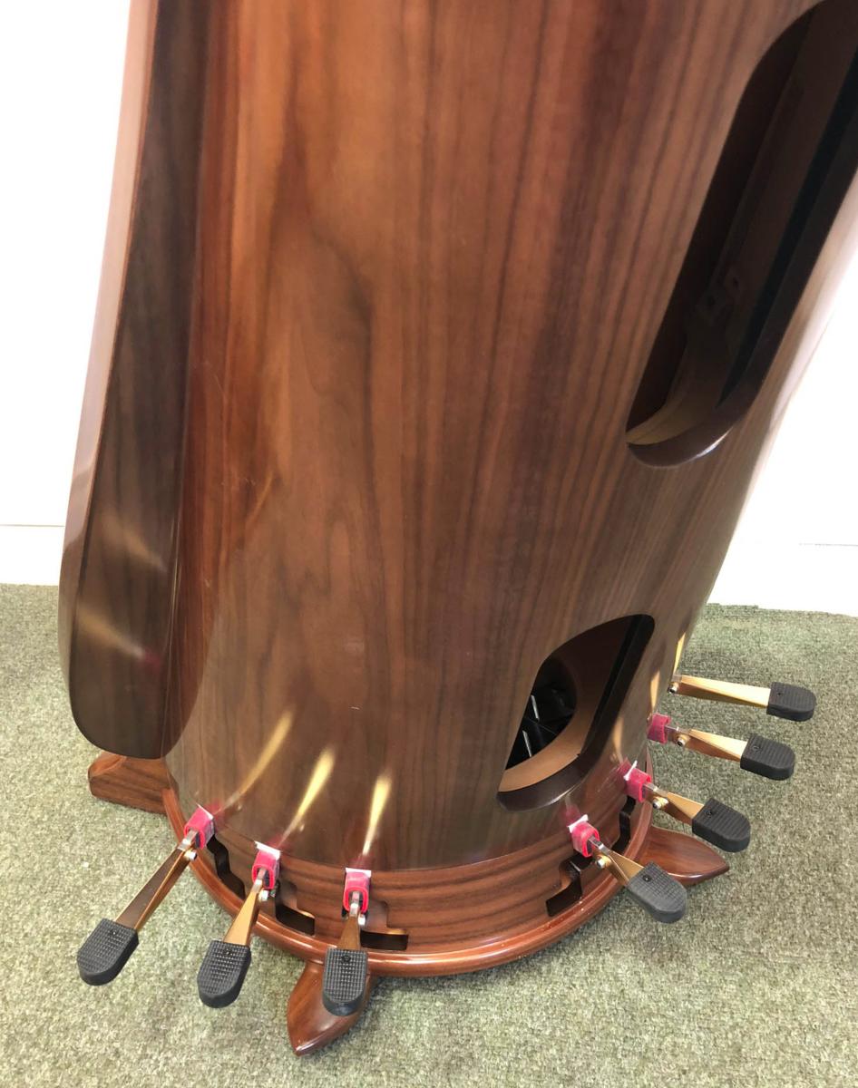 Orpheus 47 Pedal Harp in Walnut in Stock