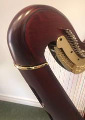 Salvi Daphne 47 SE Pedal Harp: Pxxx - Mahogany