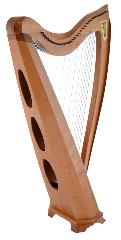 Dusty Strings FH 36 S Lever Harp