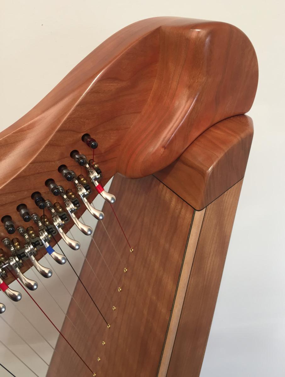 FH 36 S in Figured Cherry with Camac Levers in Stock