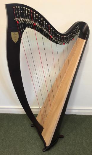 Lyon & Healy Ogden 34 Harp Rental - Mahogany - Initial Payment (with delivery)