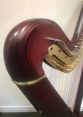 Salvi Daphne 47 EX Pedal Harp: Mahogany - in Stock -  P22474