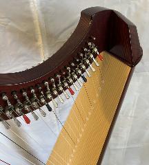 Salvi Titan 38 Lever Harp Mahogany  (L45535)  - Ex Rental 2022