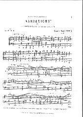 Variations sur un theme dans le style ancien  - Carlos Salzedo
