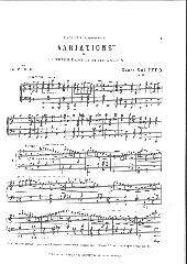 Variations sur un theme dans le style ancien  - Carlos Salzedo