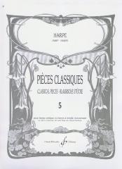 Pièces Classiques Pour Harpe Celtique Cahier 5 - Dominig Bouchaud 