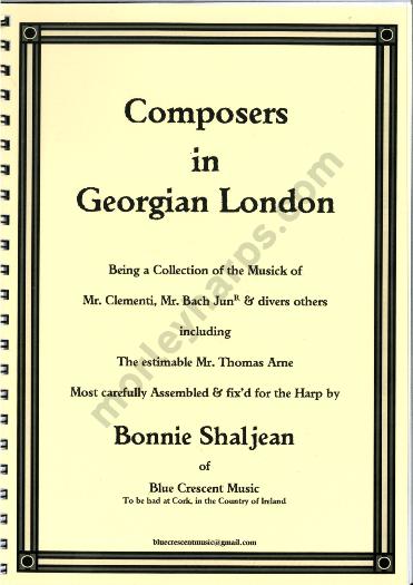 Composers In Georgian London - Arranged by Bonnie Shaljean