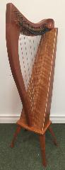 Dusty Strings FH 26 Lever Harp in Cherry
