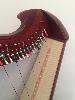 Salvi Una 38 Lever Harp (43742): Mahogany - in Stock