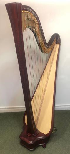 Salvi Daphne 47 EX Pedal Harp: Mahogany - in Stock -  P22474