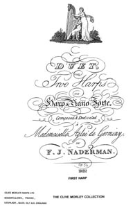 Duet For Two Harps Op. 56 - F. J.  Naderman