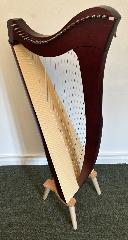 Salvi Juno 27 Lever Harp Mahogany (L44409) - Ex Rental 2023
