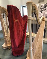 Drop Over Velvet Cover for Salvi Concert Grand Harps