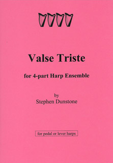 Valse Triste for 4-Part Harp Ensemble - Stephen Dunstone