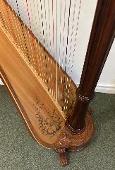 Aoyama Vega Pedal Harp in Walnut - Rental Initial Payment