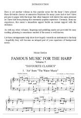 Famous Music for The Harp Vol. 5: Favourite Classics - Meinir Heulyn