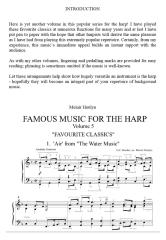 Famous Music for The Harp Vol. 5: Favourite Classics - Meinir Heulyn