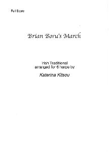 Brian Boru's March Arranged for Six Harps by Katerina Kitsou