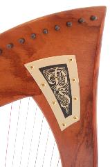 Dusty Strings FH 34 Lever Harp in Bubinga