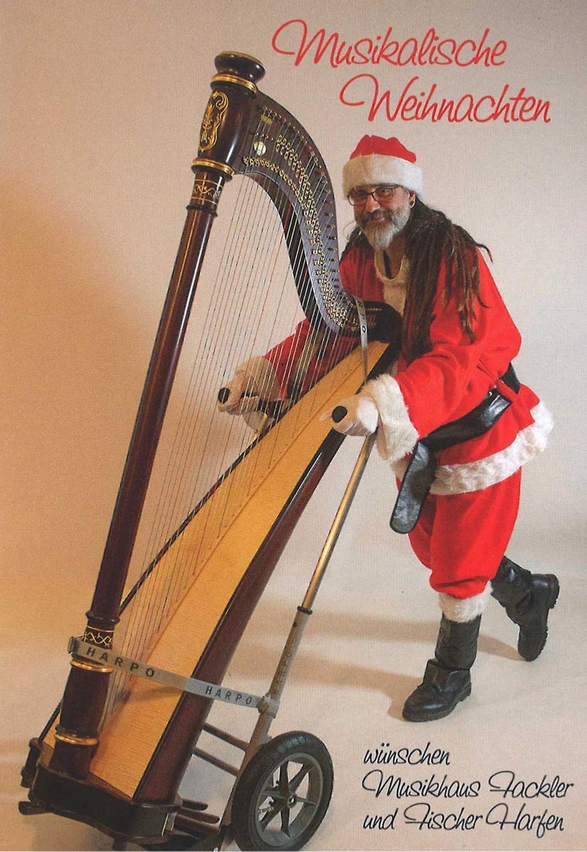 Harpo Pedal Harp Trolley