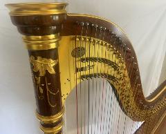 Second Hand Delphi 47 Pedal Harp Walnut Gilded - 2007