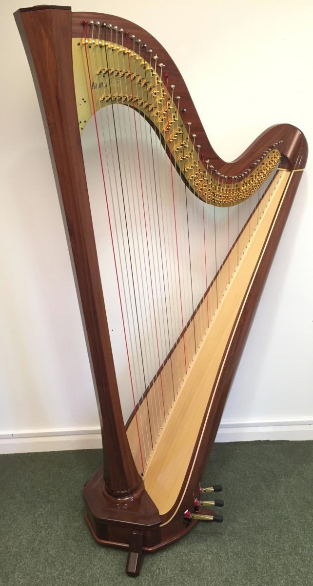 Amphion 47 Pedal Harp in Walnut