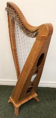Dusty Strings FH 34 Lever Harp in Cherry