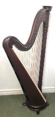 L&H Prelude 40 Lever Harp LH63713 : Mahogany