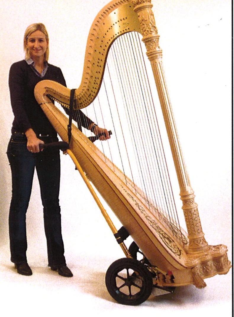 TransHarp "Ergo" Pedal Harp Trolley