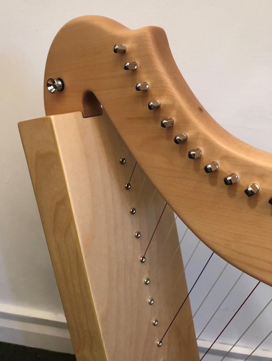 Bardic 26 maple travel therapy harp