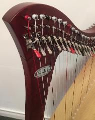 Salvi Juno 27 Lever Harp Mahogany L48115