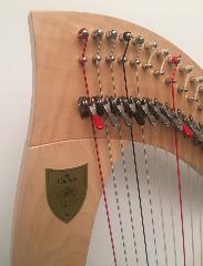 Lyon & Healy Ogden 34 Lever Harp Natural (LH4848C)