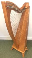 Dusty Strings FH 34 Lever Harp: Cherry - in Stock