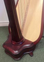 Salvi Daphne 47 EX Pedal Harp: Mahogany - in Stock -  P22474