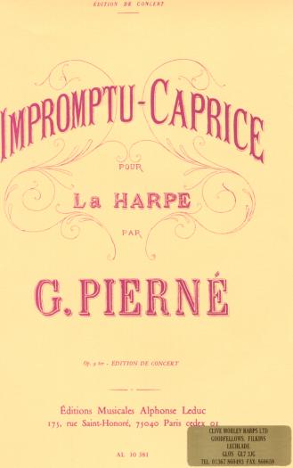 Impromptu Caprice pour la harpe Op. 9 - G. Pierné