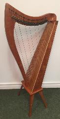Dusty Strings FH 26 Lever Harp in Cherry
