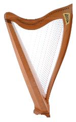 Dusty Strings FH 36 S Lever Harp