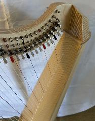 Salvi Juno 27 Lever Harp: Natural L49097 - Ex Rental 2024