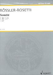 Sonate for Harp (Piano) Zingel - Rossler-Rosetti