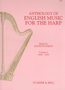 Anthology of English Music for the Harp Volume 4 - Edited David Watkins