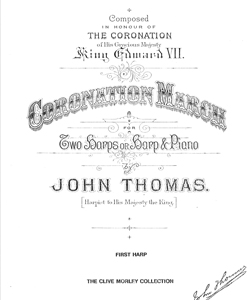 Coronation March for 2 Harps or Harp and Piano - Download - John Thomas