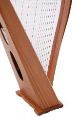 Dusty Strings FH 34 Lever Harp in Sapele