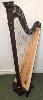L&H Prelude 40 Lever Harp LH63504 : Mahogany - in Stock