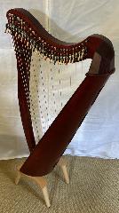Salvi Juno 27 Lever Harp Mahogany L49465 - Ex Rental 2024