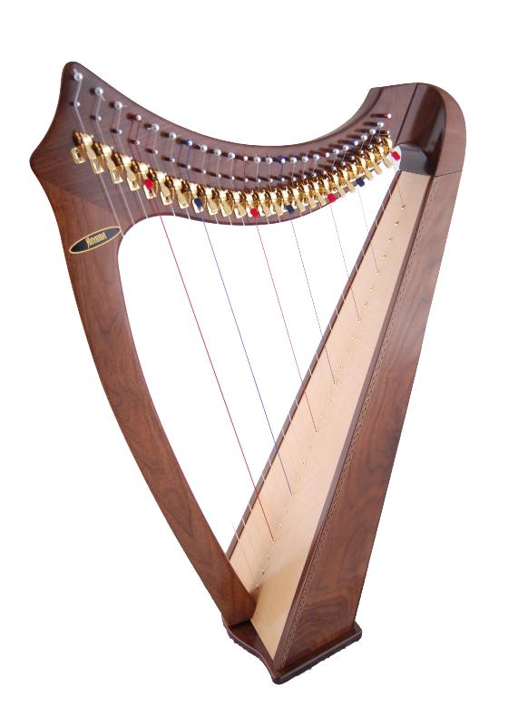 Aoyama Saul 25 Lap Harp